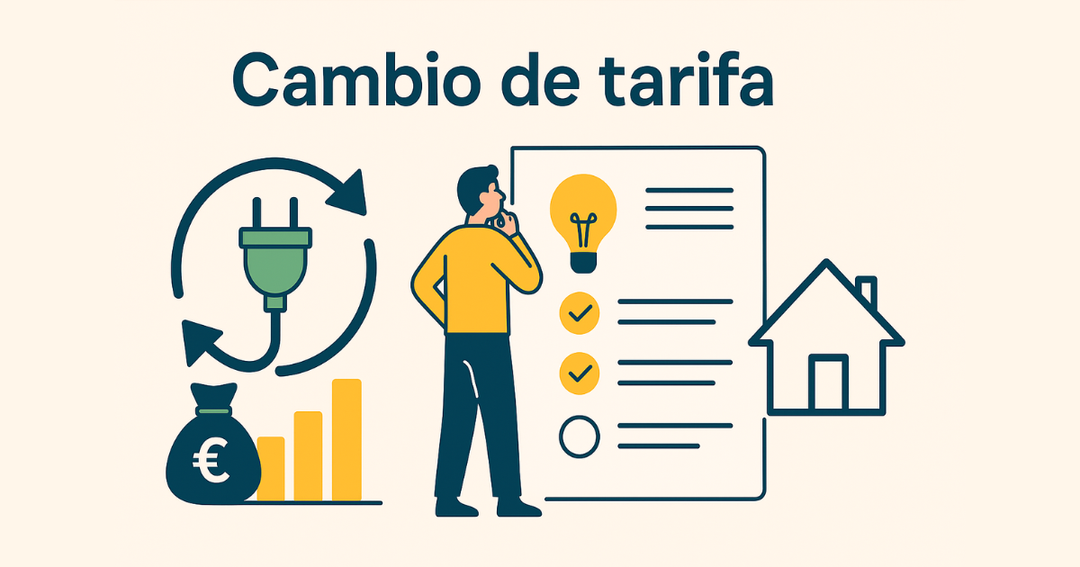 Cambio de tarifa: guía completa para entender y optimizar tu factura eléctrica