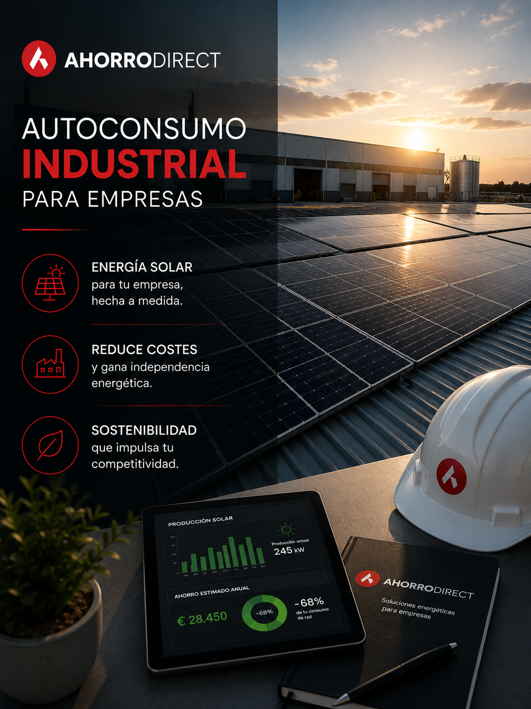 Autoconsumo industrial para empresas