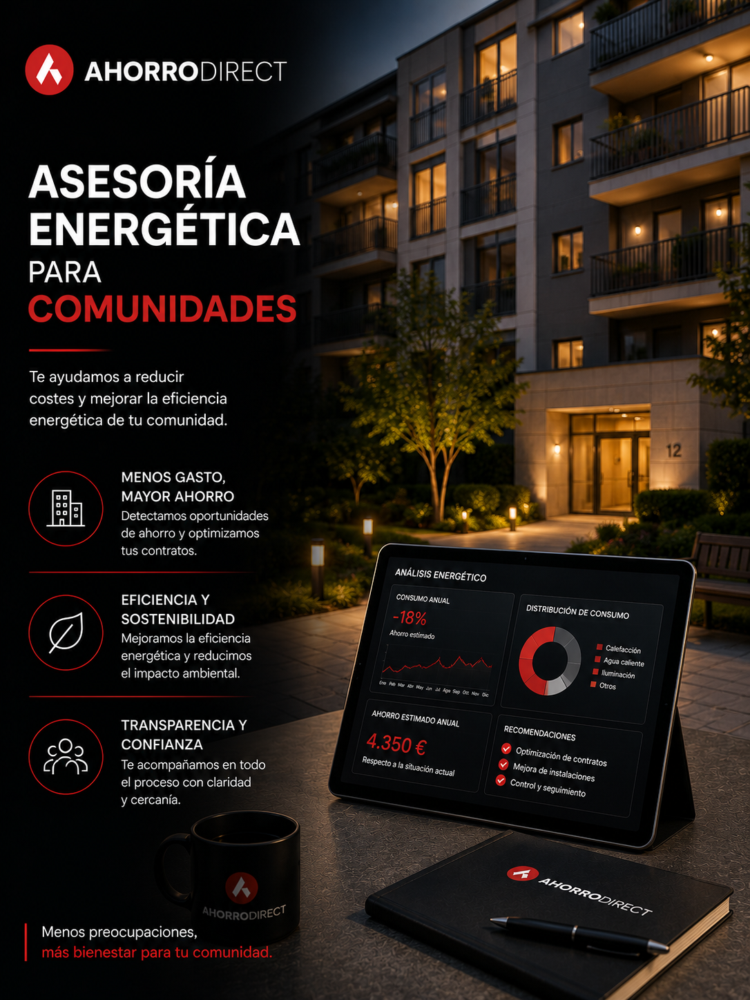 Asesoría energética para comunidades de vecinos