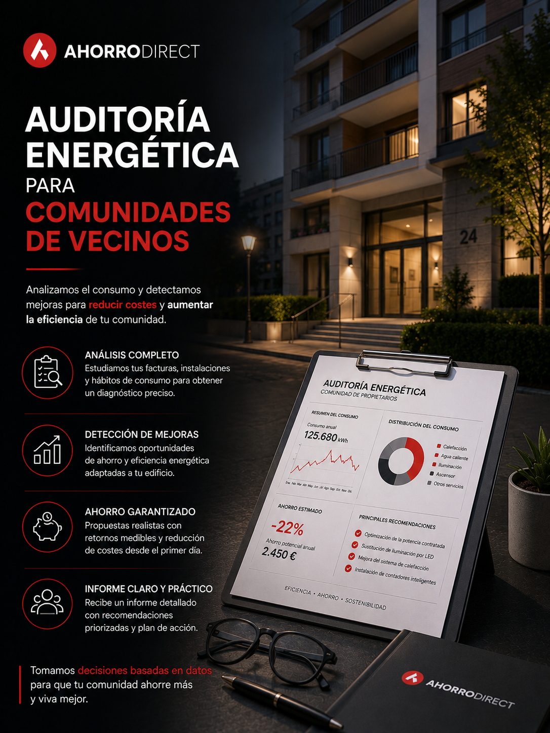 Auditoría energética para comunidades de vecinos